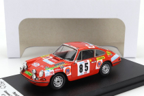 Trofeu Porsche 911s Coupe (nočná verzia) N 85 Rally Tap 1972 Giovanni Salvi - Luigi Valle 1:43 Orange