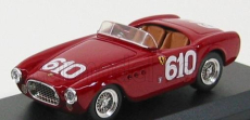 Umelecký model Ferrari 225s Spider N 610 Mille Miglia 1951 Scotti - Cantini 1:43 Červená