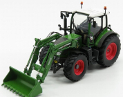 Universal hobbies Fendt 516 Vario Traktor s čelným nakladačom 4 X 80 Cargoprofi 2016 1:32 Zelená biela
