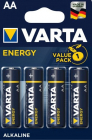 VARTA 4106 Energy alkaline AA LR6 4 ks