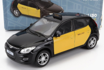 Welly Hyundai I30 Taxi Barcellona Španielsko 2007 - poškodenie karty Box 1:38 čierna žltá