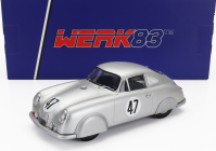 Werk83 Porsche 356 Sl Coupe Team Porsche K.g. N 47 24h Le Mans 1951 Rudolf Sauerwein - Robert Brunet 1:18 Strieborná