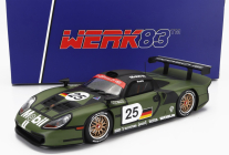 Werk83 Porsche 911 3.2l Gt1 Evo Team Porsche Ag N 25 Pre Qualifying 24h Le Mans 1997 T.boutsen - H.j.stuck - Y.dalmas 1:18 Zelená