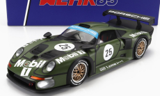 Werk83 Porsche 911 Gt1 3.2l Turbo Team Porsche Ag Mobil1 N 25 Predkvalifikácia 2. 24h Le Mans 1996 T.boutsen - H.j.stuck - B.wollek 1:18 Matt Green