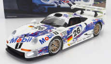 Werk83 Porsche 911 Gt1 3.2l Turbo Team Porsche Ag Mobil1 N 26 3. 24h Le Mans 1996 Y.dalmas - K.wendlinger - S.goodyear 1:18 Biela Modrá