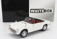 Whitebox Honda S800 Spider Cabriolet Open Rhd 1966 1:24 Biela