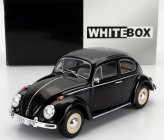 Whitebox Volkswagen Beetle 1200 Kafer Maggiolino 1960 1:24 čierny