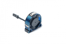 WorksTeam hliníkový ventilátor 30x30x10mm pre E-motory - 4,8-7,2V, konektor prijímača