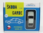 Abrex Škoda Garde 1982 1:43 biela