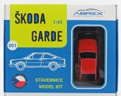 Abrex Škoda Garde 1982 1:43 červená