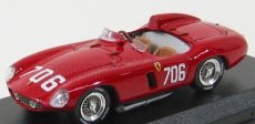 Art-model Ferrari 750 Monza N 706 Mille Miglia 1955 - Protti Zanini 1:43 Červená
