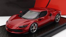 Bbr-models Ferrari 296 Gtb Hybrid 830hp V6 2021 1:43 Rosso Imola - červená farba