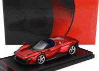 Bbr-models Ferrari Daytona Sp3 Open Roof Icona 2022 1:43 Rosso Metalizzato - Red Met