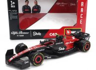 Bburago Alfa romeo F1 C43 Team Stake N 24 Season 2023 Guanyu Zhou 1:43 čierno-červená