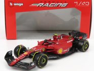 Bburago Ferrari F1-75 Scuderia Ferrari N 55 Season 2022 Carlos Sainz – Exclusive Carmodel 1:43 Red