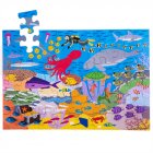 Bigjigs Toys Podlahové puzzle Podvodný svet 48 dielikov