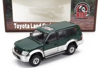 Bm-creations Toyota Land Cruiser Lc95 2008 1:64 zelená strieborná