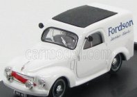 Brumm Fiat 500c Furgone Van Veicolo Commerciale Publicitaire Fordson Brescia Servizio Clienti 1950 1:43 biela čierna