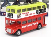 Corgi Routemaster Rml 2757 Autobus Londýn 1956 - The Beatles - Please Please Me 1:76 Červená Biela Žltá