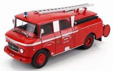 Edicola Citroen 46 Cdc Cisterna 1968 - Hasičské auto - Vigili Del Fuoco - Feuerwehr 1:43 Červená