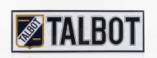 Edicola Príslušenstvo 3d kovová doska - Talbot 1:1 biela čierna
