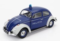 Edicola Volkswagen Beetle Kafer Maggiolino Portugal Policia Police 1974 1:24 modrá biela