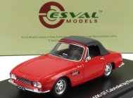 Esval model Osca 1600gt Fissore Cabriolet Closed 1963 1:43 Červená