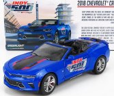 Greenlight Chevrolet Camaro Ss Spider Offical Pace Car 102. ročník Indianapolis 500 Mile Race 2018 1:24 Blue Met