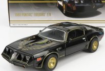 Greenlight Pontiac Firebird Turbo 4.9l Trans-am 1980 1:24 čierna zlatá