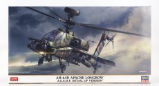 Hasegawa Hughes Ah-64d Apache Longbow Helicopter Military 1975 1:48 /