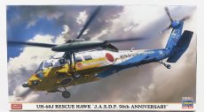 Hasegawa Sikorsky Uh-60j Rescue Hawk J.a.s.d.f. Vojenský vrtuľník - 50. výročie 1:72 /