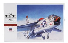 Hasegawa Zmena vought F-8j Crusader Vojenské lietadlo 1957 1:48 /
