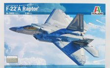 Italeri Lockheed martin F-22a Raptor Vojenské lietadlo 1:48