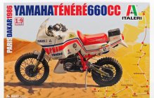 Italeri Yamaha Tenere 600cc N 0 Rally Paríž Dakar 1986 1:9 /