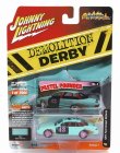 Johnny lightning Ford usa Crown Victoria N 43 Demilition Derby 1997 1:64 Light Blue Black