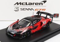LCD model Mclaren Senna Gtr N 36 Race Version 2021 1:64 Red Black