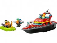 LEGO City - Hasičský záchranný čln a loď
