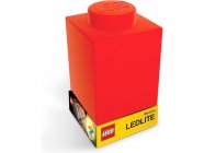 LEGO nočná lampička Silikónová kocka červená