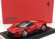 Looksmart Ferrari Daytona Sp3 Uzavretá strecha 2022 1:43 Rosso Corsa - červená