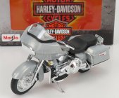 Maisto Harley Davidson Fltr Road Glide 2002 1:18 Silver
