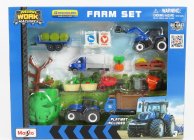 Maisto New holland Farm Set T7-315 Tractor With Accessories 2018 1:64 rôzne