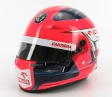 Mini prilba Bell helma F1 Casco Prilba Alfa Romeo C39 Team Racing Orlen Sezóna 2020 R.kubica 1:2 Červená