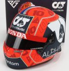 Mini prilba Bell helma F1 Casco Prilba At02 Honda Ra620h Team Alpha Tauri N 10 Sezóna 2021 Pierre Gasly 1:2 Červená čierna