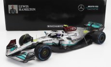 Minichamps Mercedes gp F1 W13e Team Mercedes-amg Petronas F1 N 63 Monaco Gp With Rain Tires 2022 George Russel 1:18 Silver Green