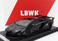Motorhelix Lamborghini Aventador Gt Evo Lbwk Lb-works 2019 1:18 Black Metamid Carbon