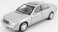 Norev Mercedes Benz S-class S600 1998 1:18 Strieborný