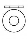 Oceľové vymedzovacie podložky/shim – 13x16x0,1 mm – 10 ks
