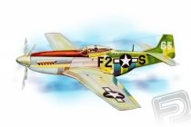 P-51 Mustang (705mm) laser.vyrezávaný