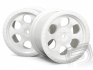 Paprskové disky biele (83 x 56 mm) - 2 ks
