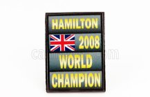Príslušenstvo Cartrix F1 Majster sveta v boxoch - Mclaren Mercedes Mp4/23 N 22 Sezóna 2008 Lewis Hamilton 1:43 Sivá čierna žltá